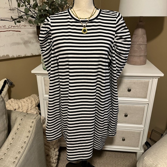 NWT | Rebecca Minkoff JANINE Dress - Striped - Picture 5 of 9